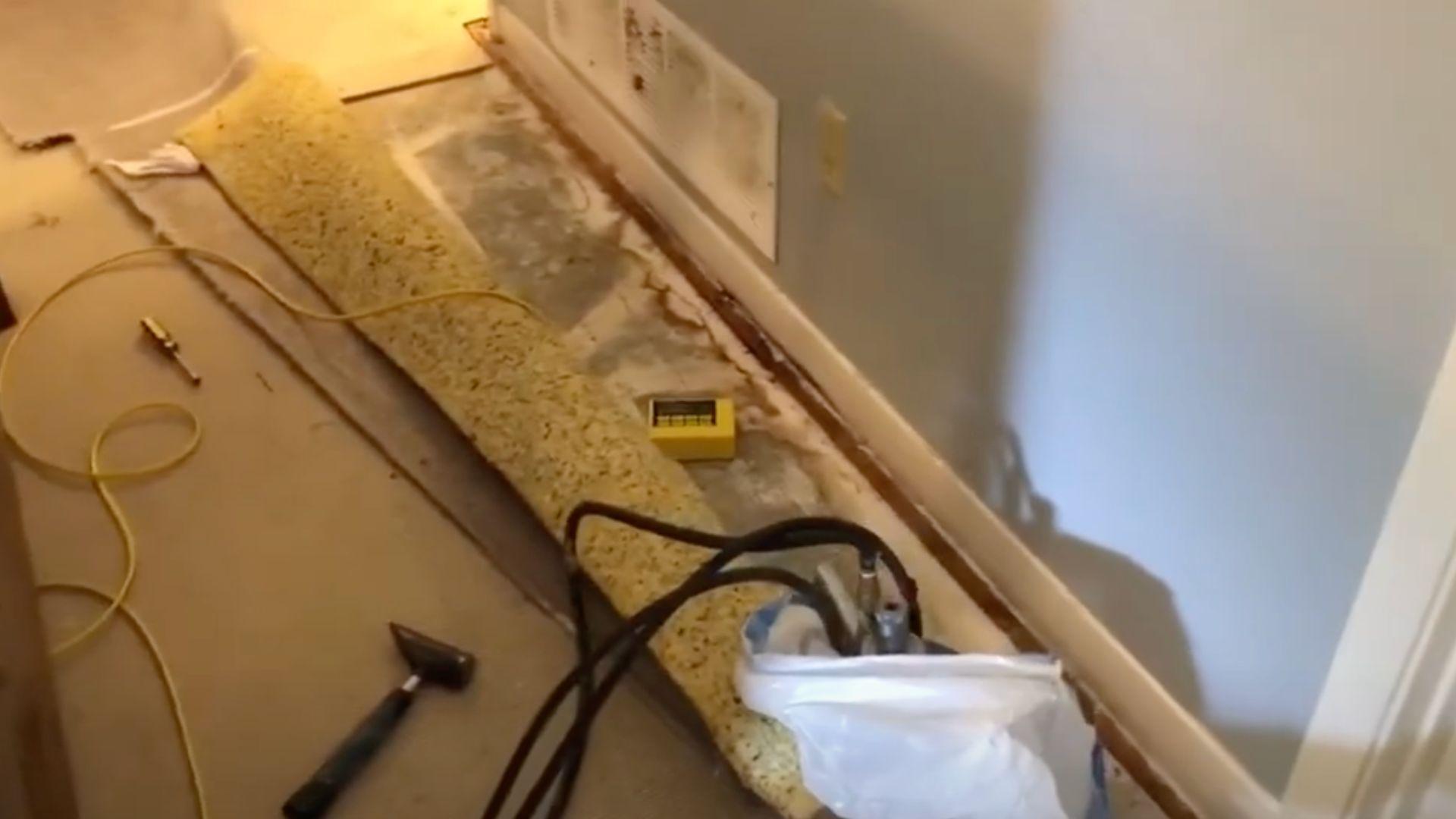 STEP_2_Pull_Back_Carpet_to_Access_Concrete