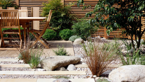 30 front yard boulder landscape design