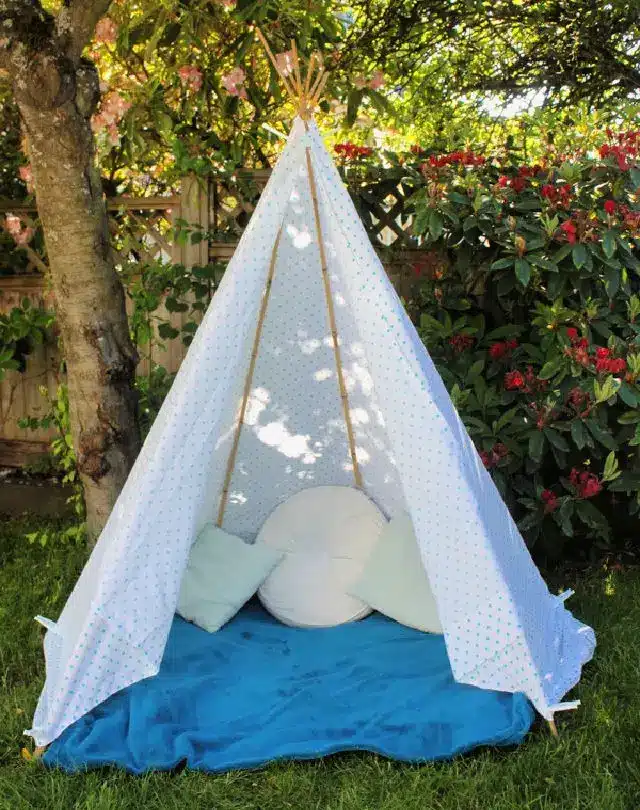 A Backyard Teepee