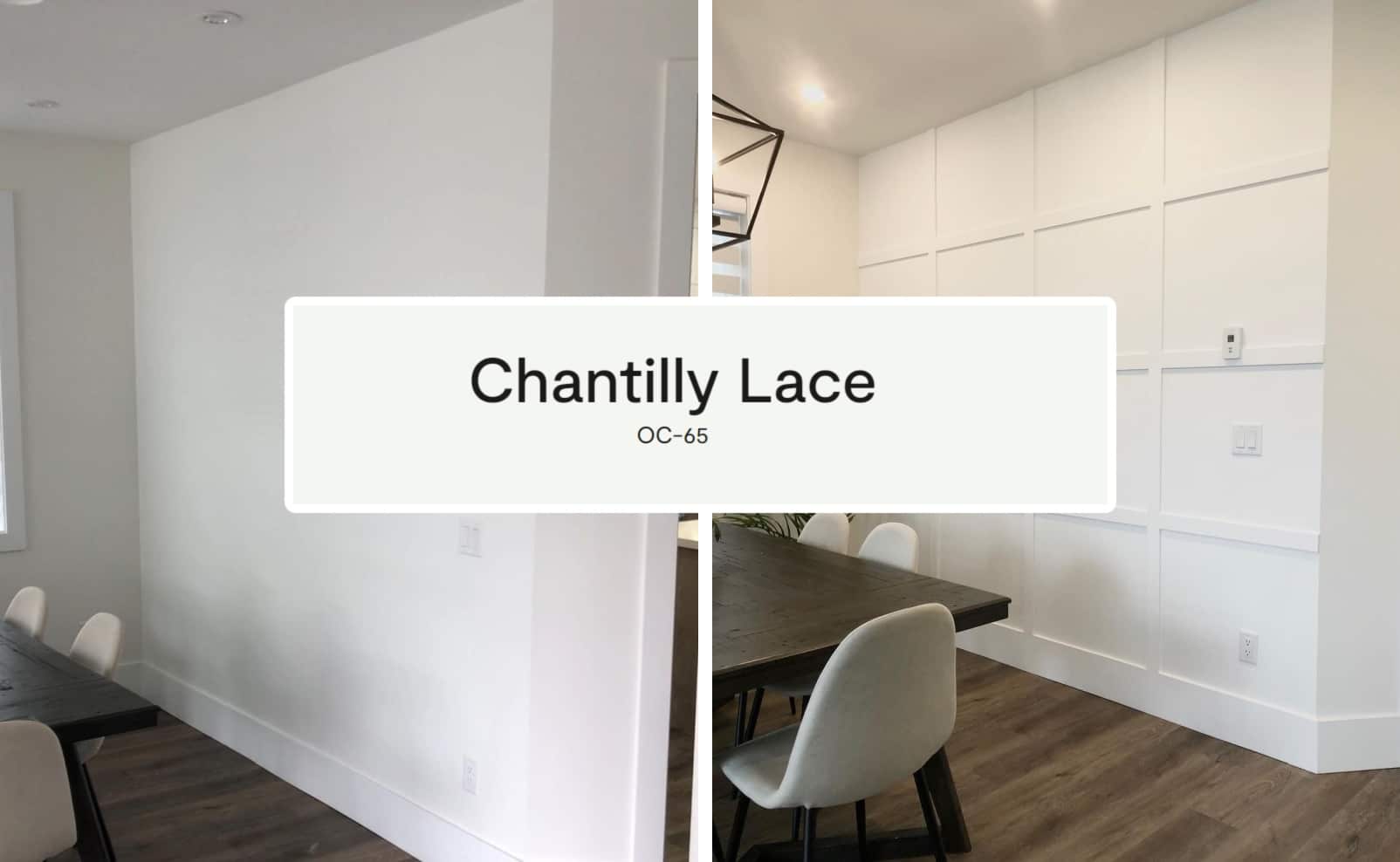 Benjamin Moore Chantilly Lace