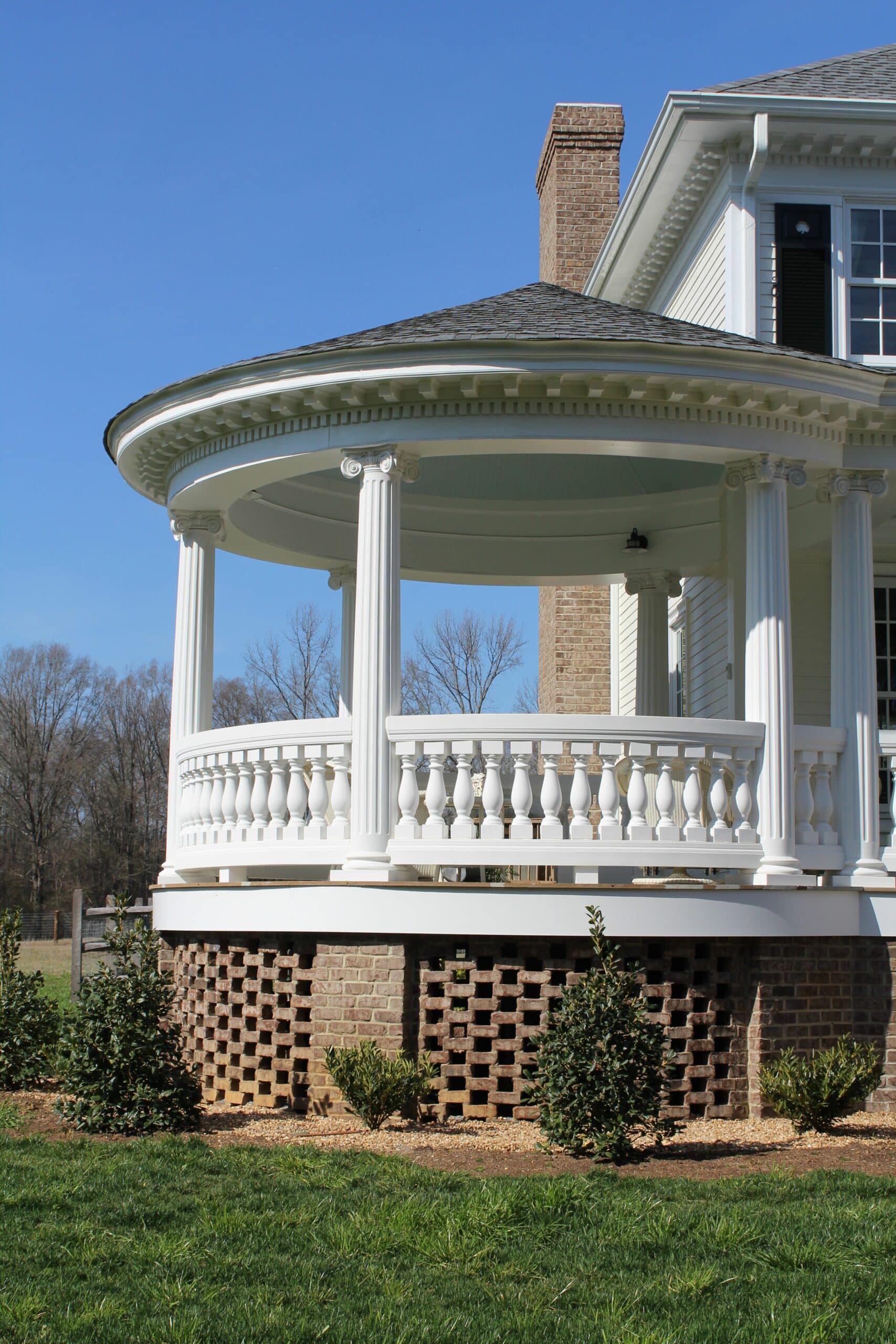 Circular Front Porch Columns