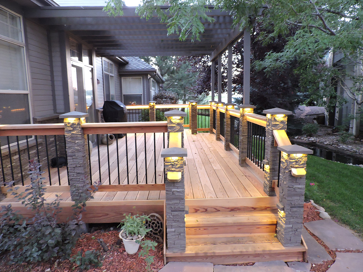 Faux Stone Columns in White Paint