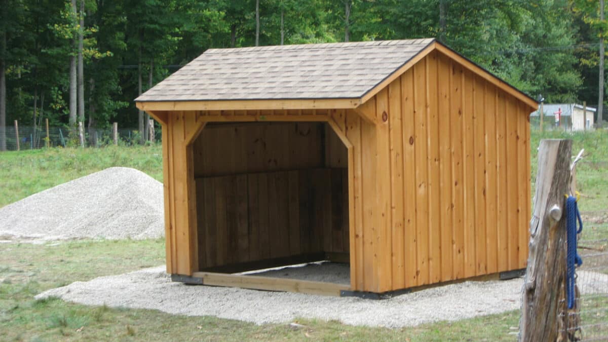 Firewood Storage Shed