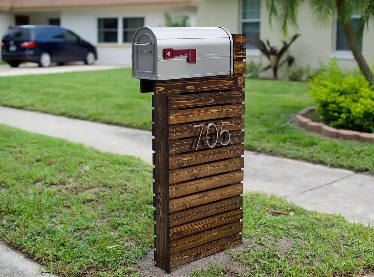 30 Creative Brick Mailboxes Ideas - Enthralling Gumption, image size:1200x891