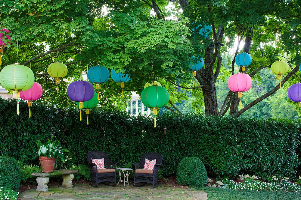 Use Lanterns and Greenery