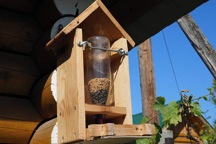 Wooden Dowel Feeder