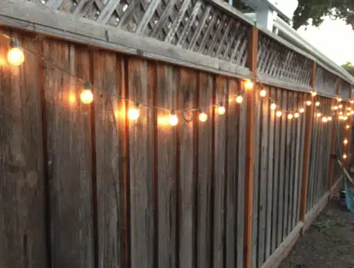 30 Fence Lighting Ideas