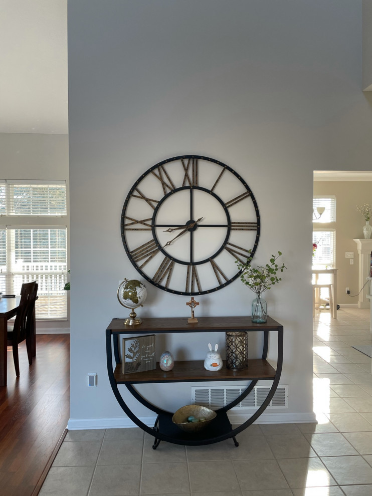 Above a Console Table