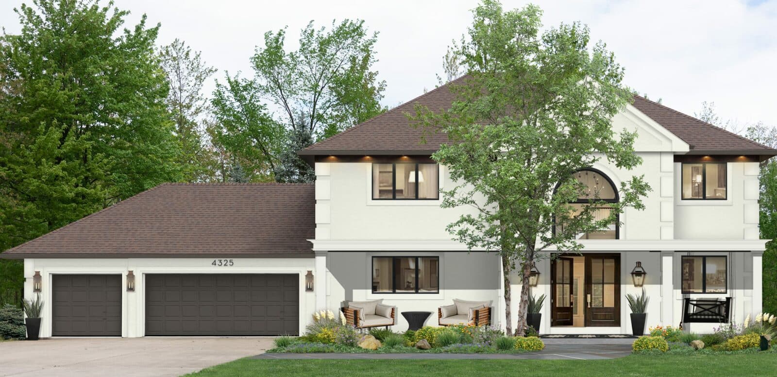 15 Modern White House Exterior Paint Colors - Enthralling Gumption