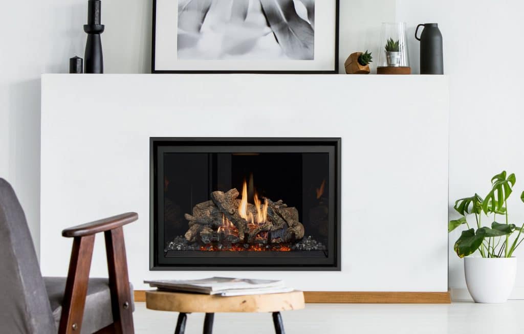 a Gas Fireplace without a Chimney