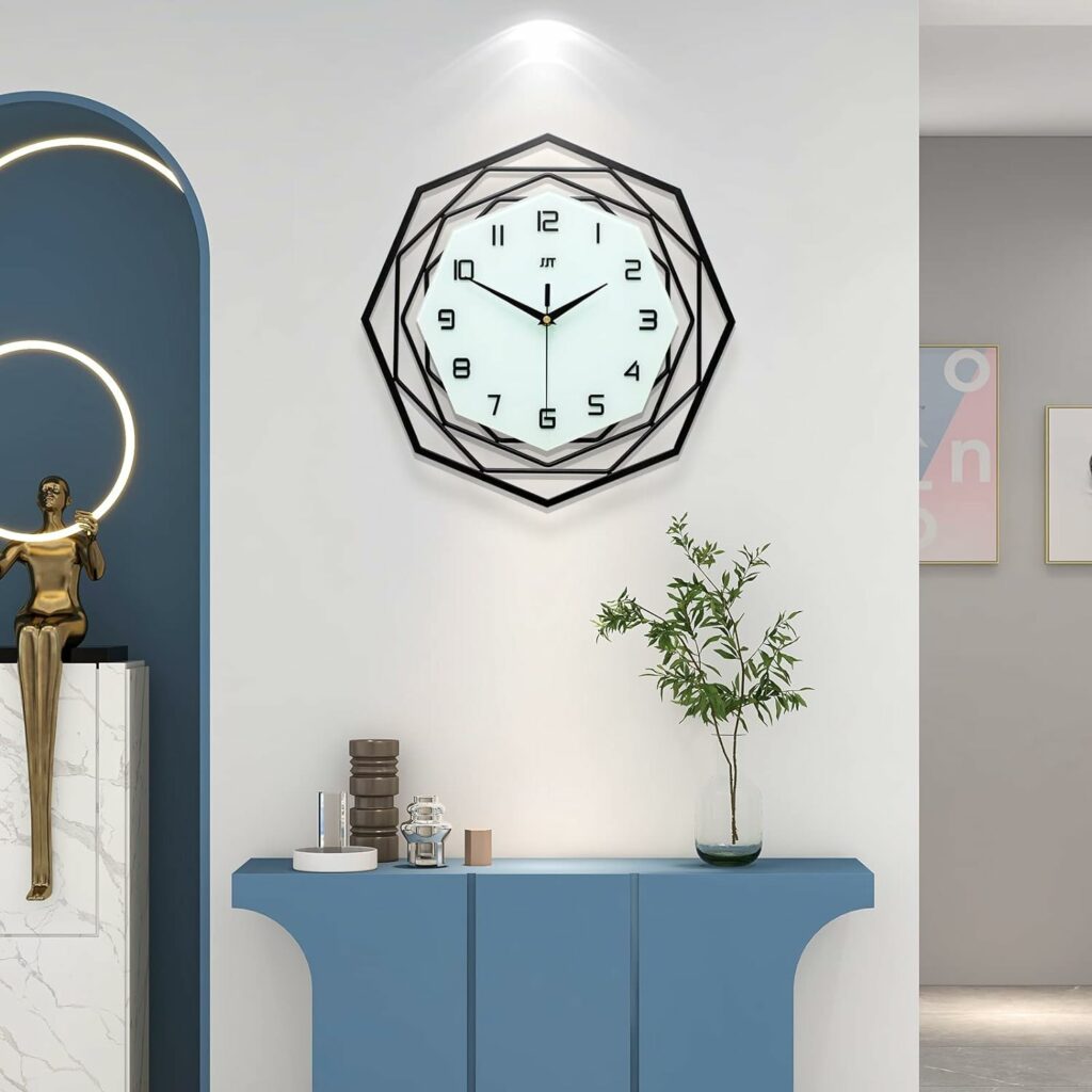 JUJUDA Large Wall Clock