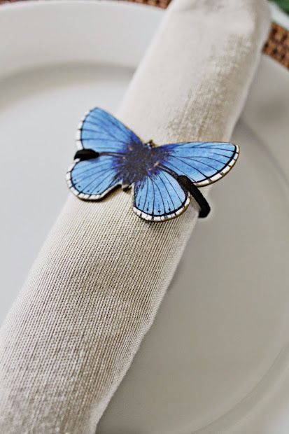 Shrinky Dink Napkin Rings