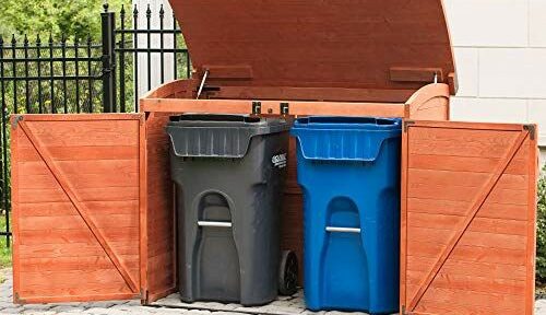 Garbage Can Enclosure: Easy DIY