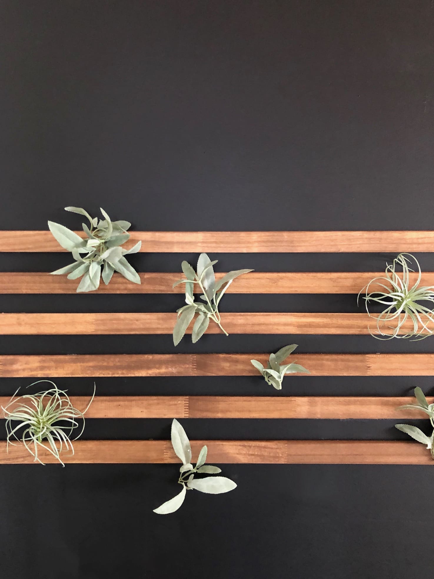 DIY Mud Bench Slat Wall