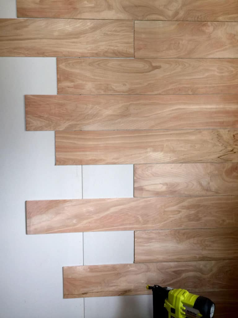 DIY Plank Wall