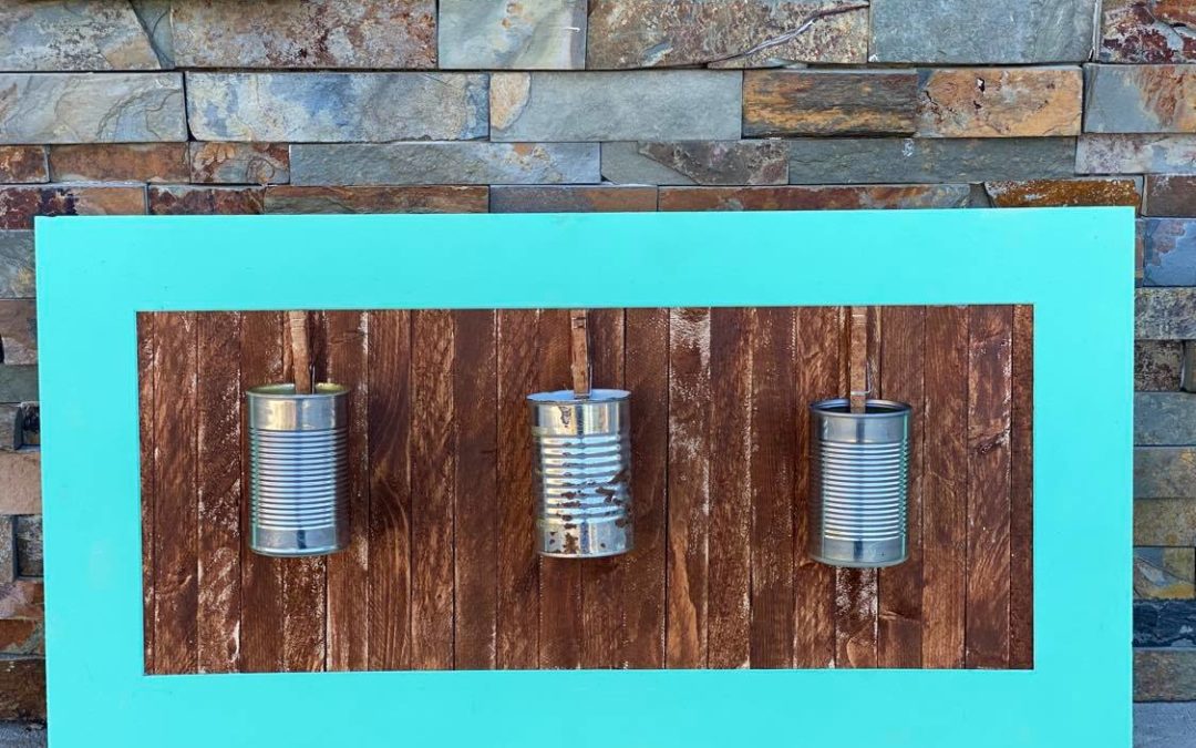 DIY Wood Shim Accent Wall