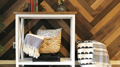 Herringbone Accent Wall