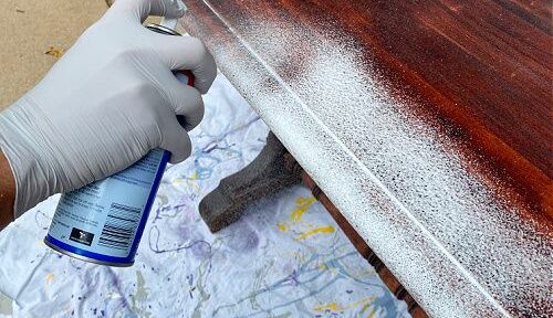 Stripping Stain with Oven Cleaner