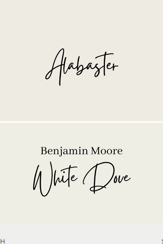 White Dove vs. Alabaster