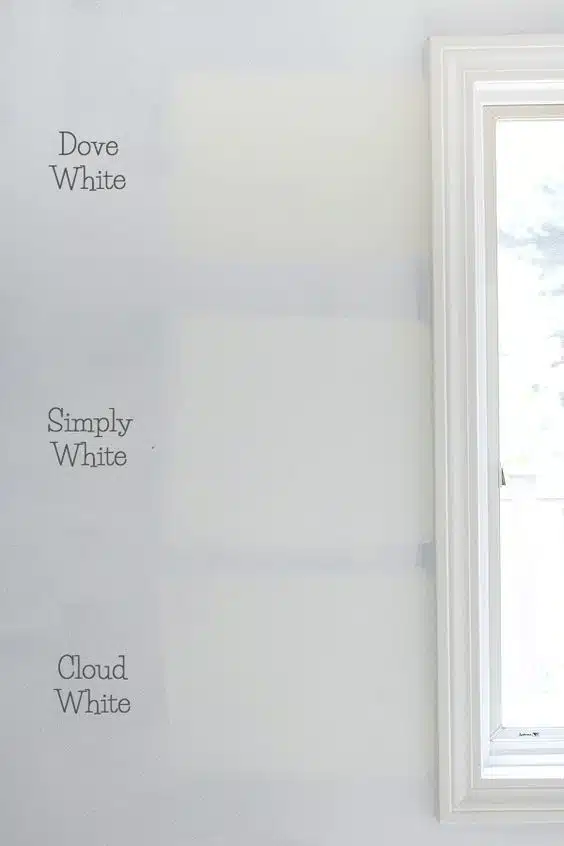 Stunning Shades: White Dove vs Cloud White, Swiss Coffee, and More