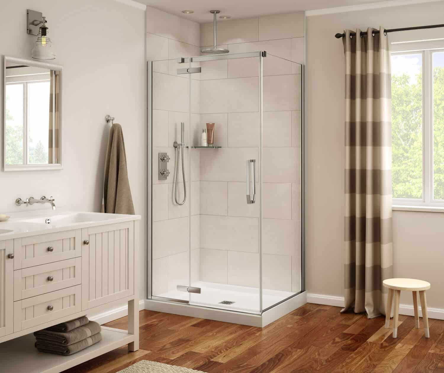 Rectangular Corner Shower