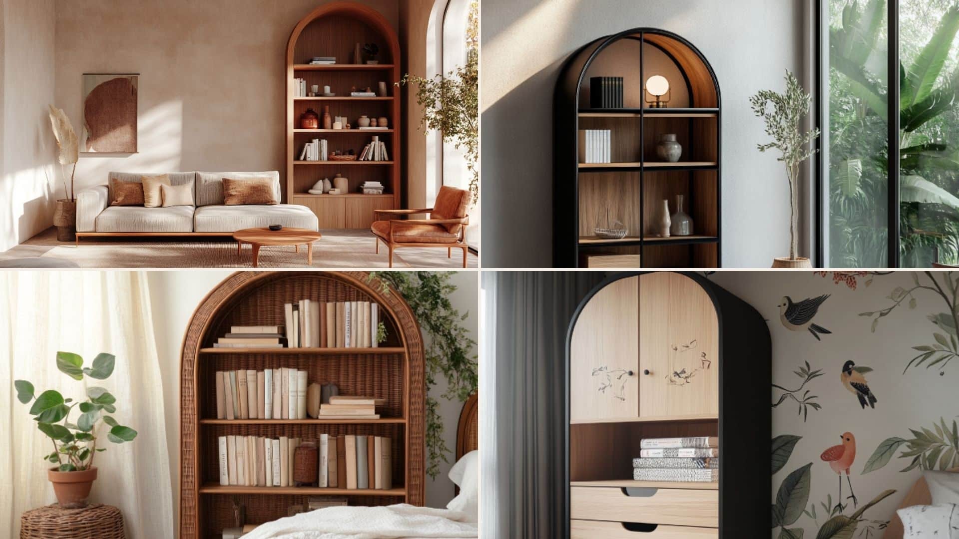 arch bookshelf