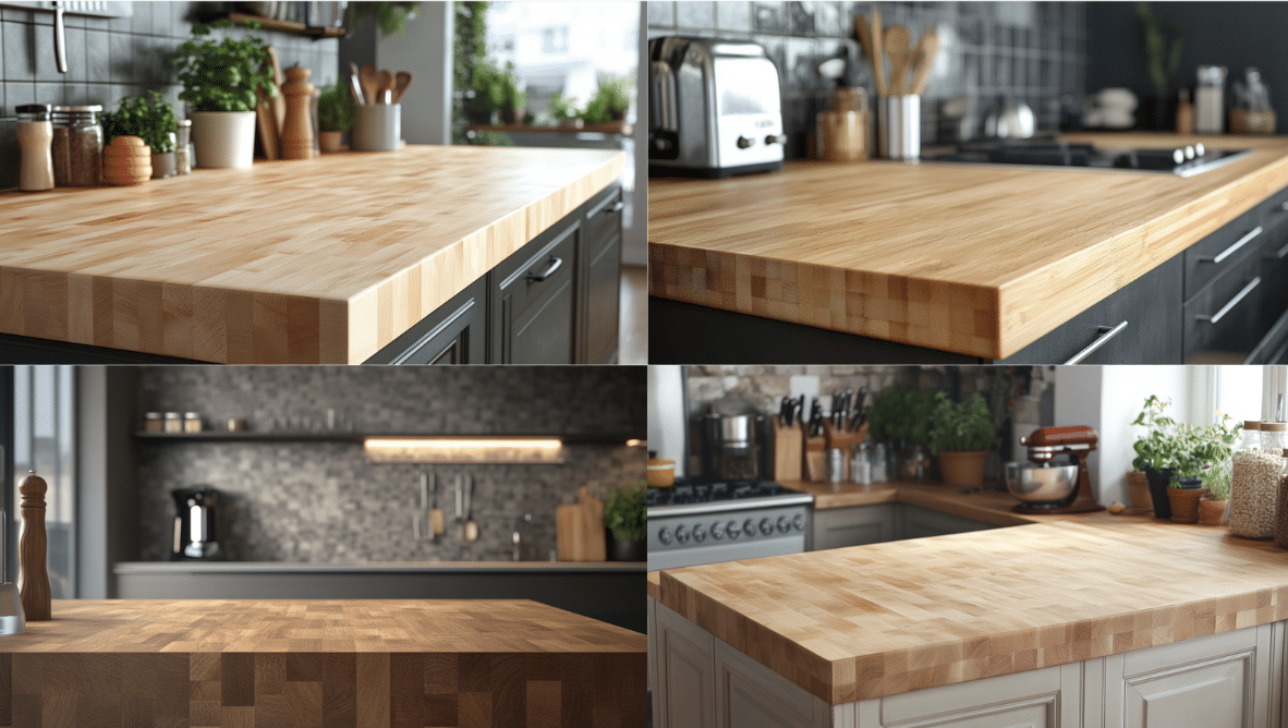 butcher block countertop