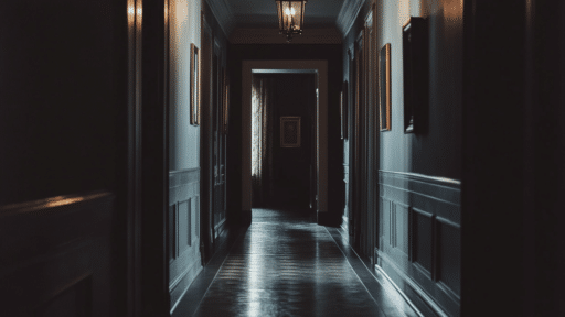 dark hallway