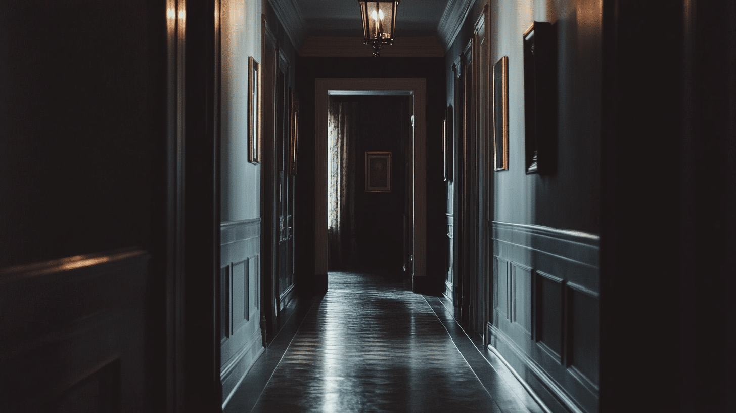 dark hallway