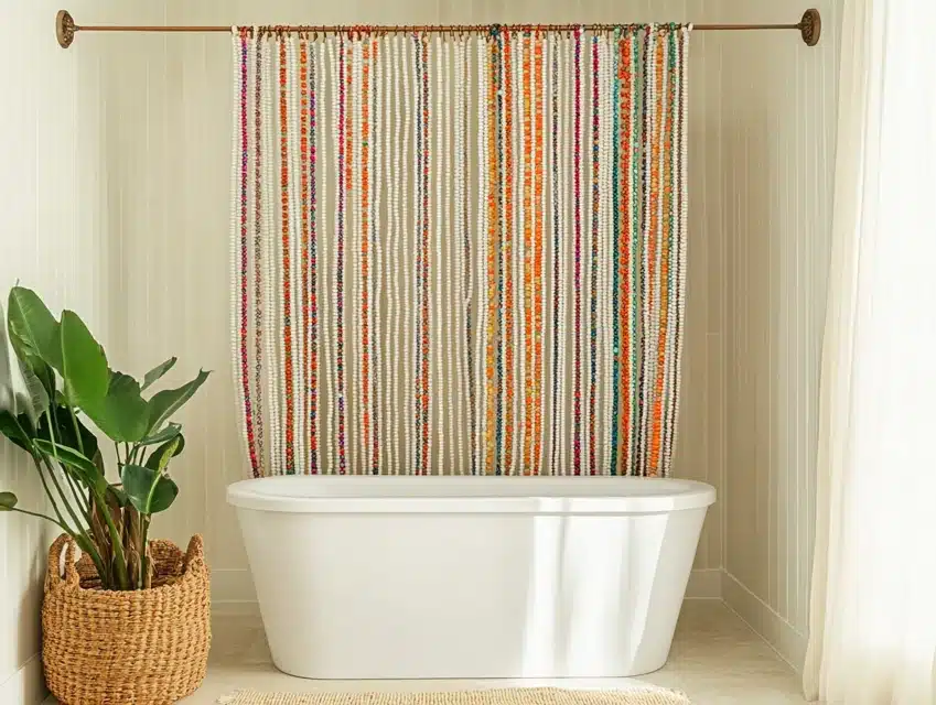 Beaded Curtain for Shower Entry