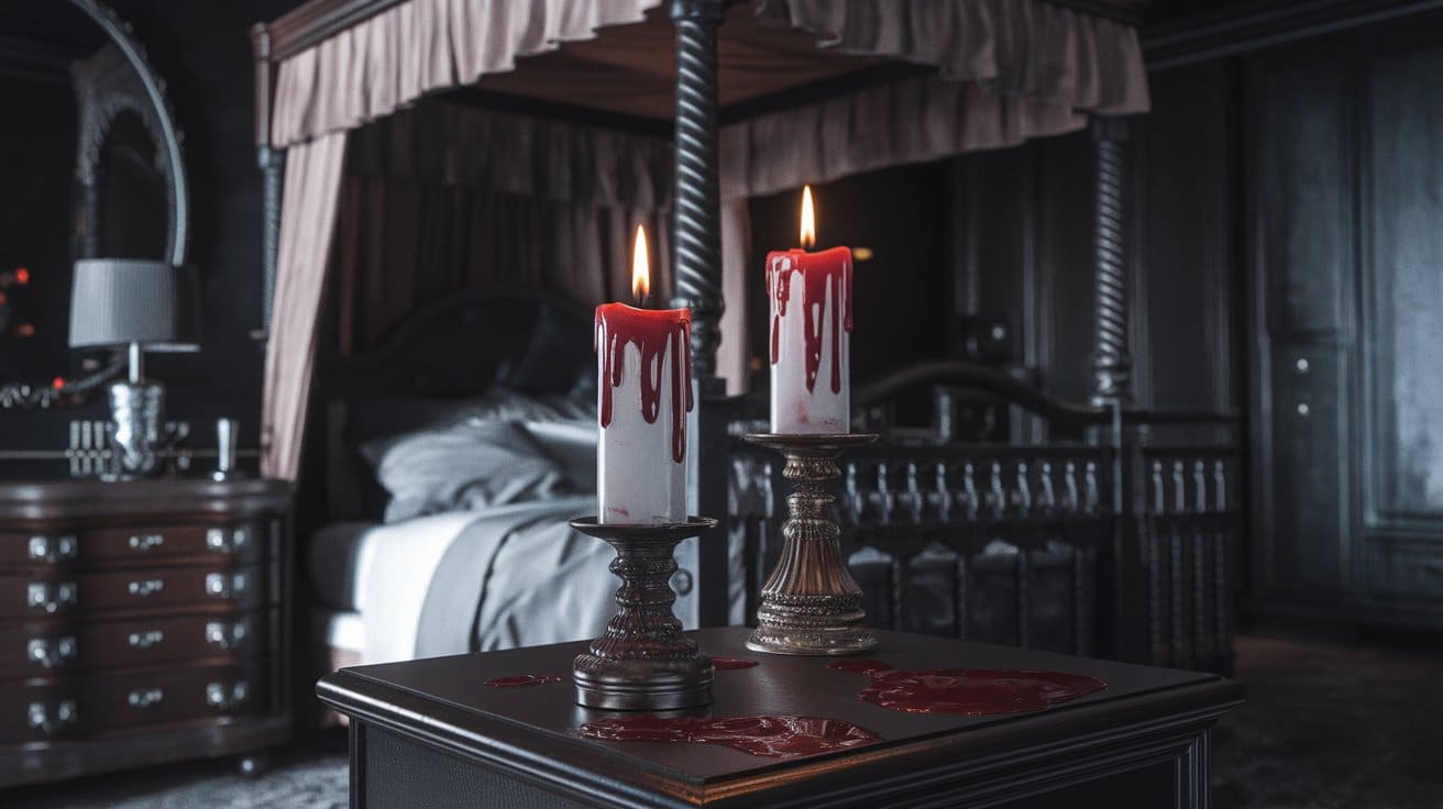 Blood Drip Candles