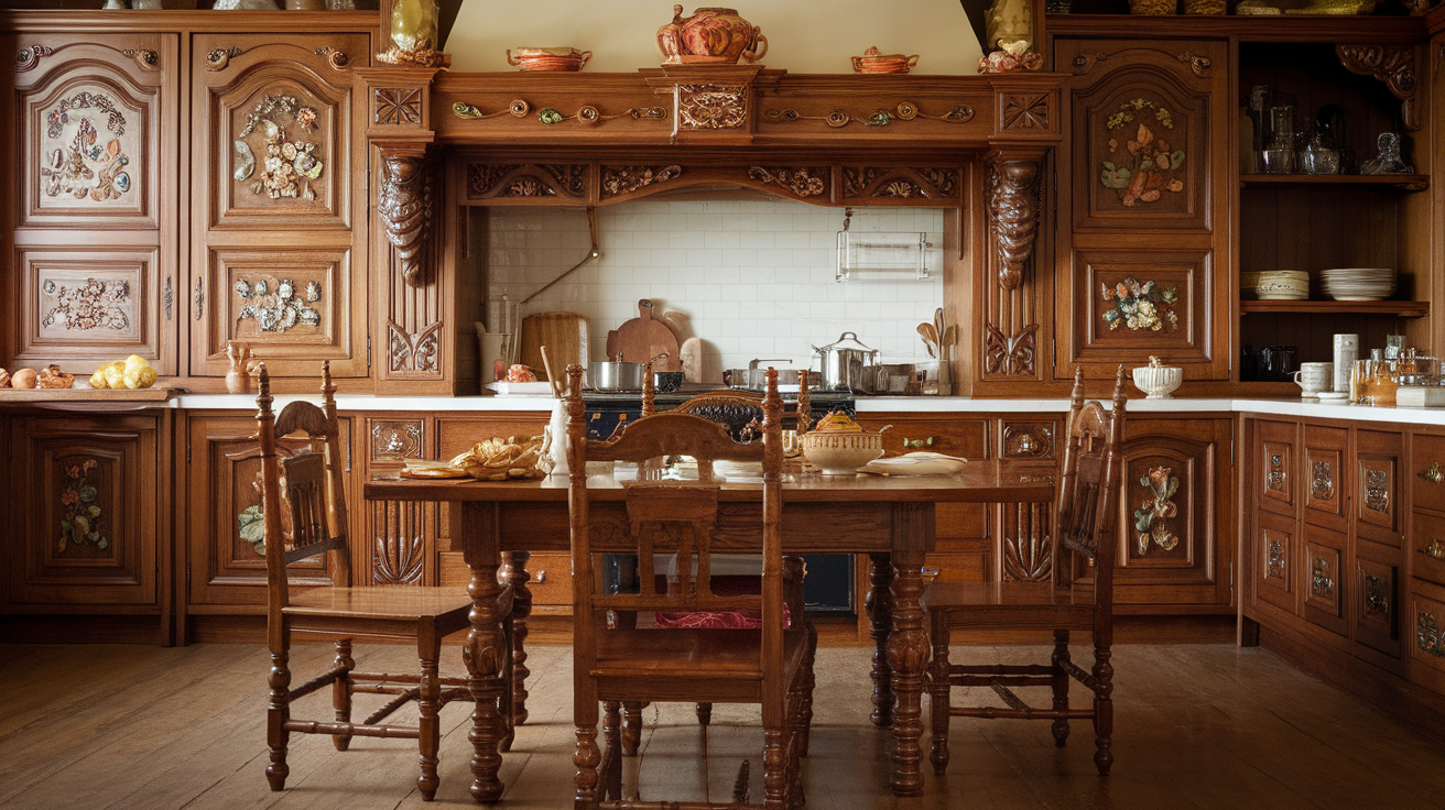 Carved Wood Details