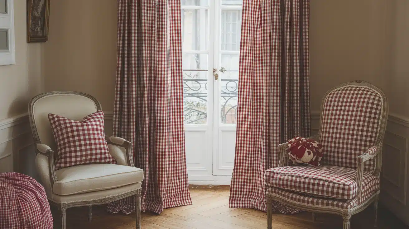 Checked or Gingham Fabrics