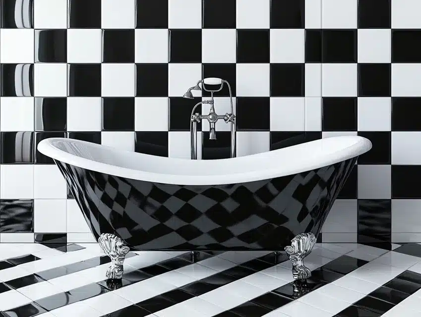 Checkerboard Wall Tiles