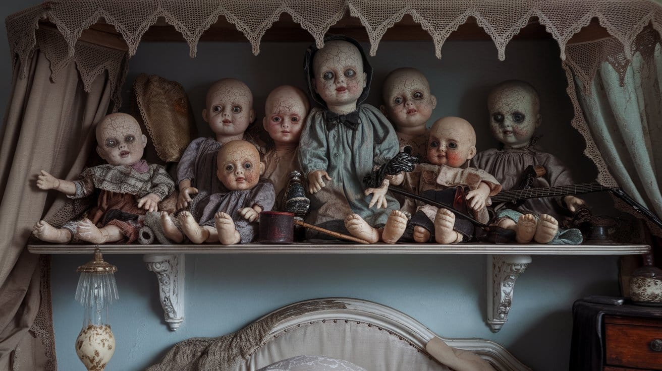 Creepy Doll Display