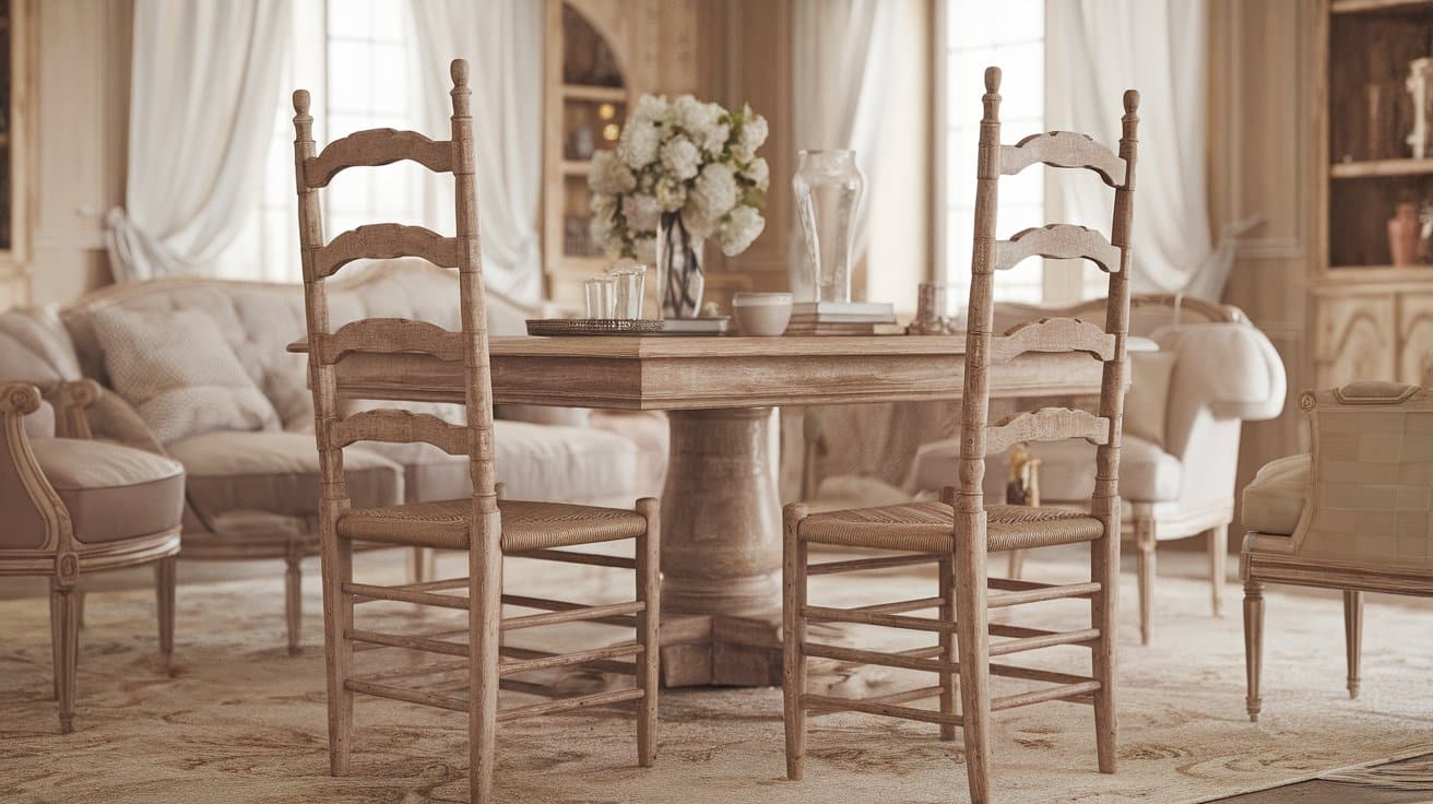 French Ladderback Chairs