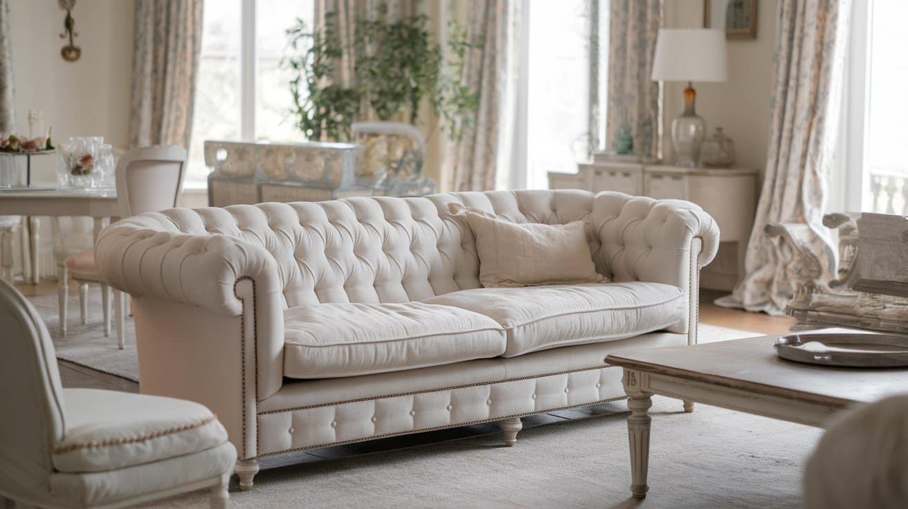 French Tufted Sofas