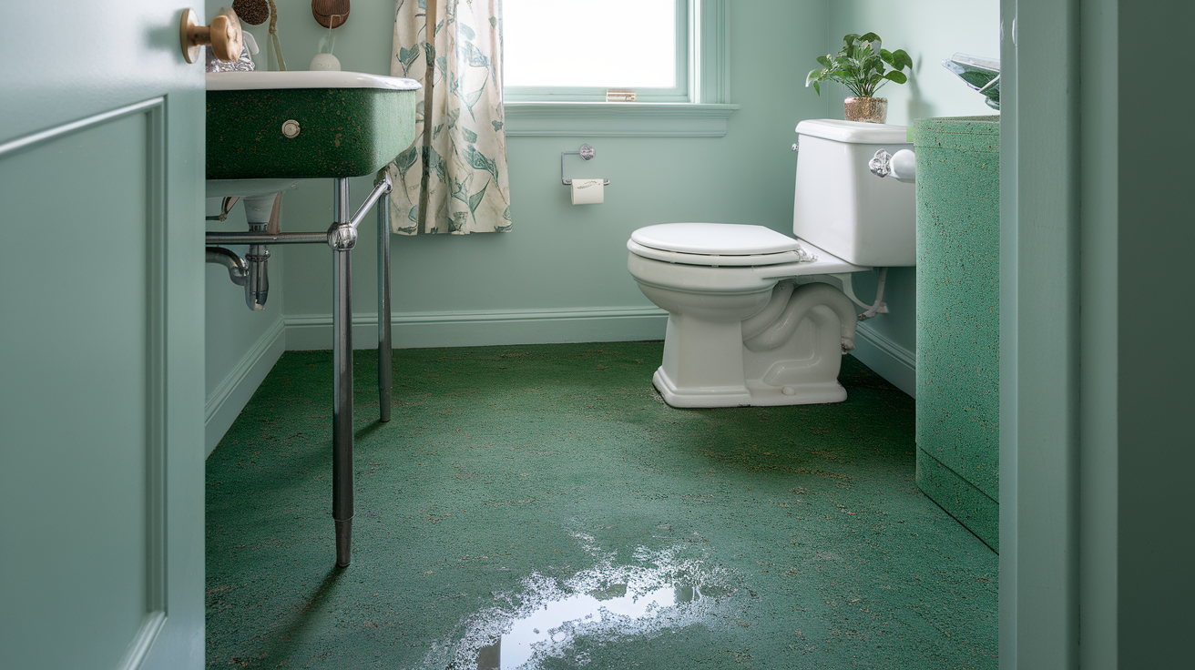 Green Cork Flooring