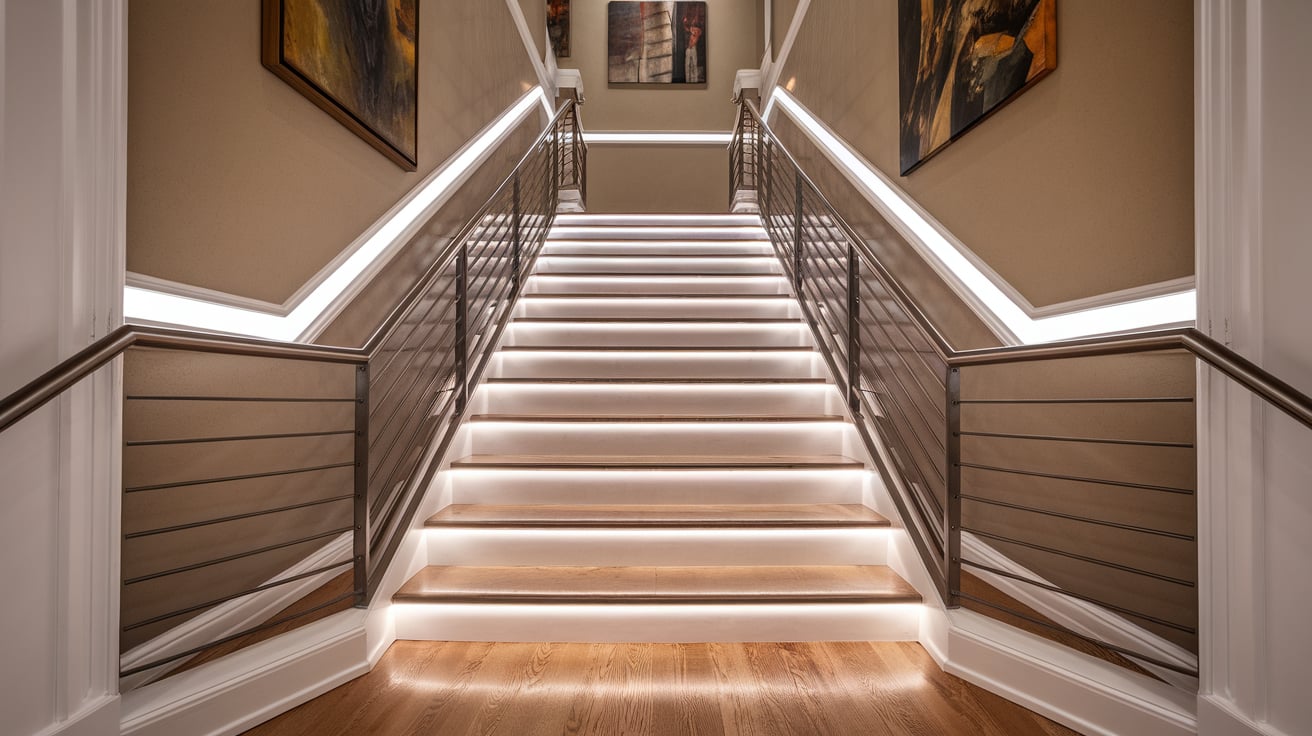 Illuminated Staircase