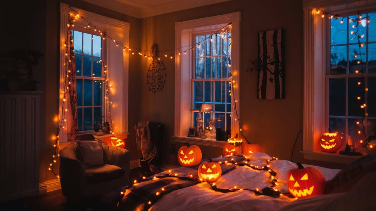 Jack-O'-Lantern Light Covers