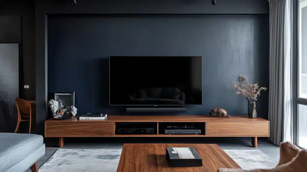 Paint a Dark Backdrop