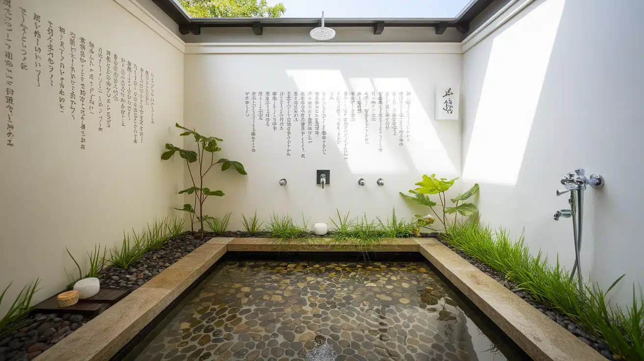 Pebble Shower Floor