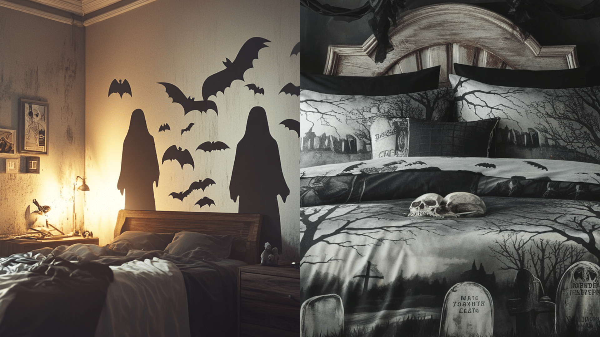 Spooky Halloween Bedroom Decor Ideas