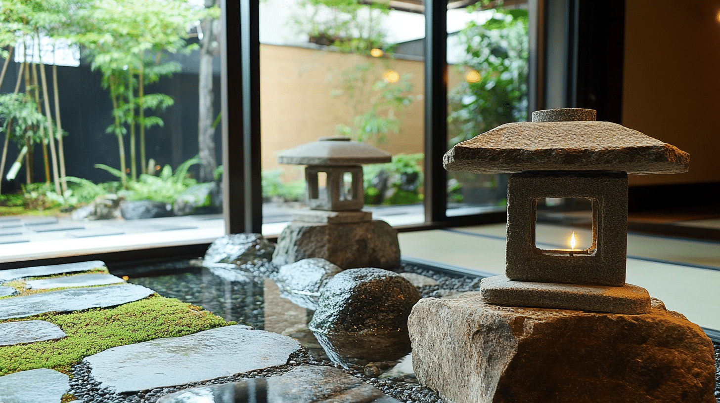 Stone Lanterns