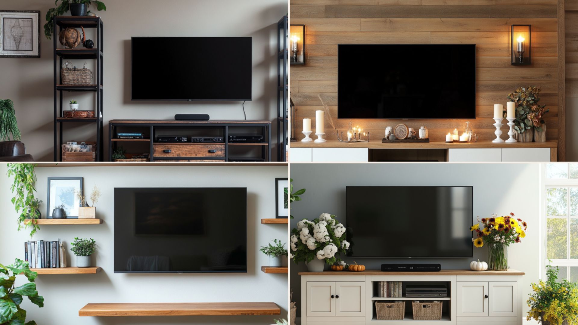 Stunning TV Stand Decor Ideas