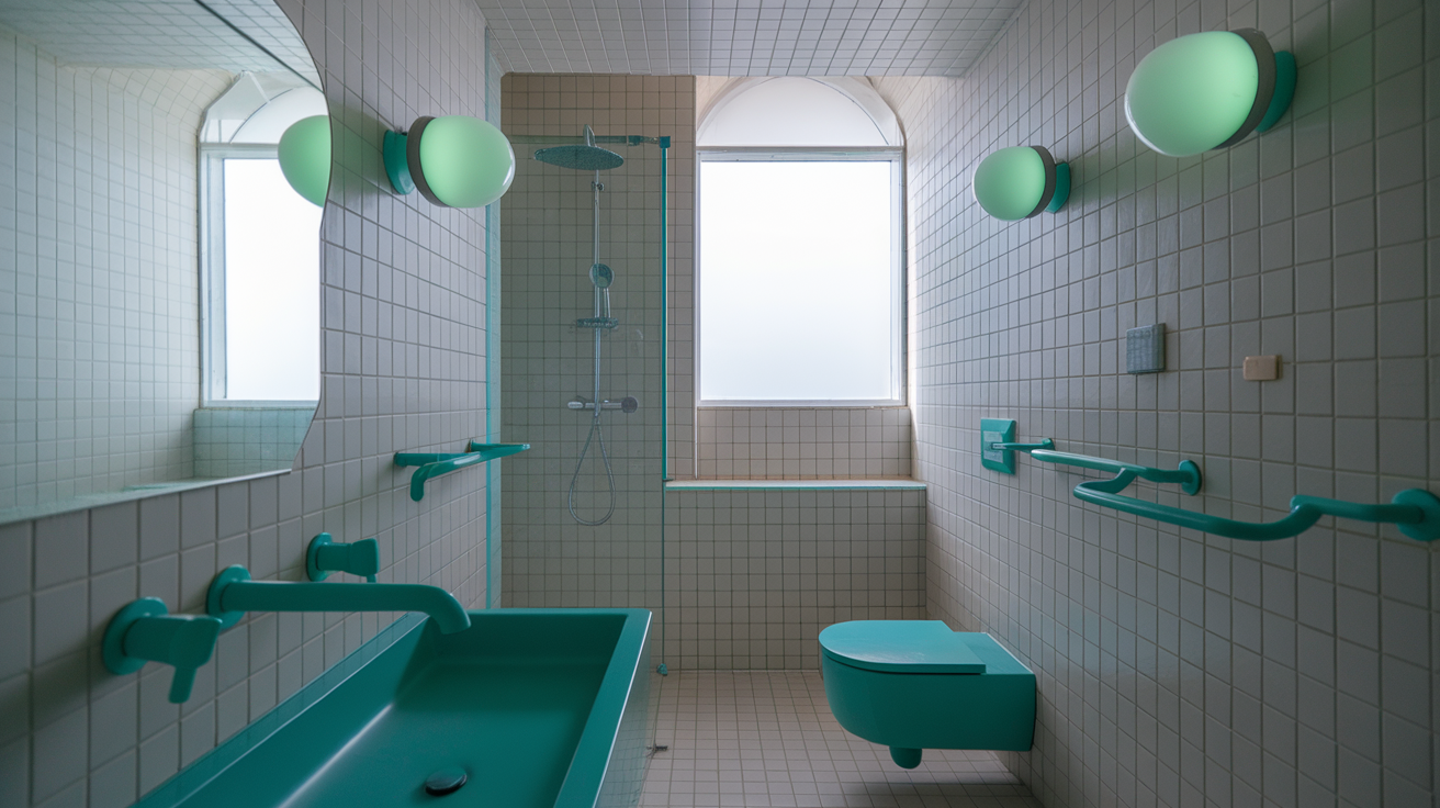 Turquoise Green Fixtures