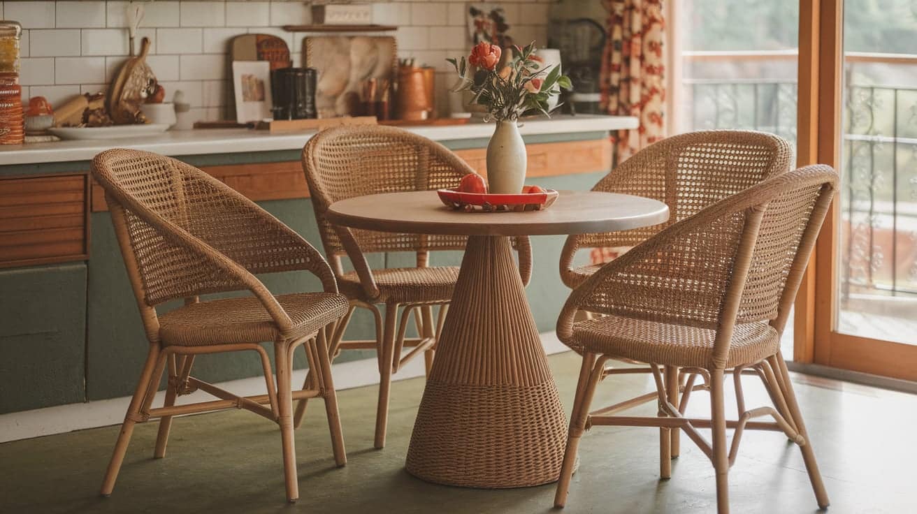 Wicker or Cane Chairs