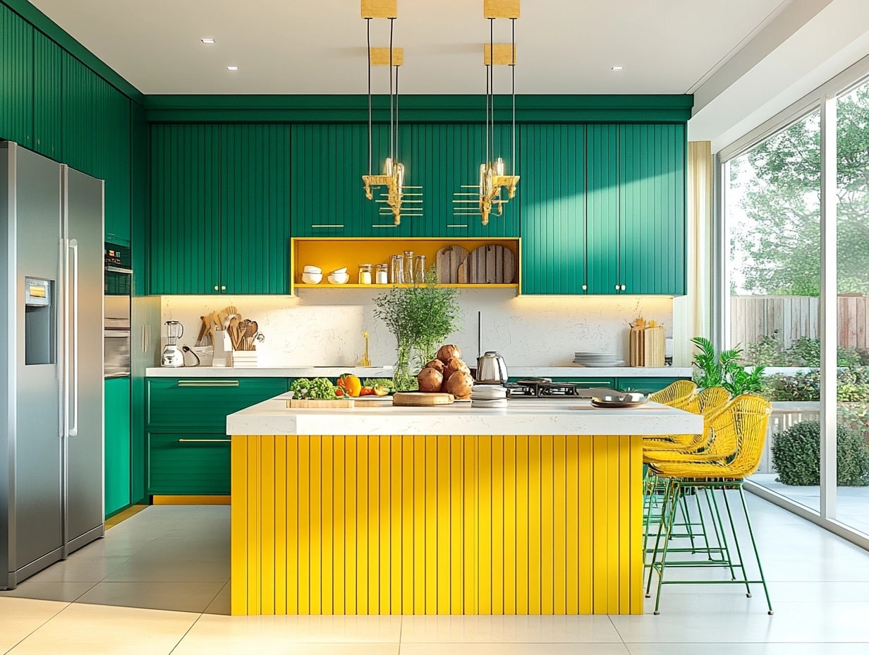 Bold Coloured Shiplap