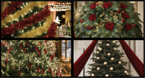 Creative Red and Gold Christmas Tree Ideas to Try This Year