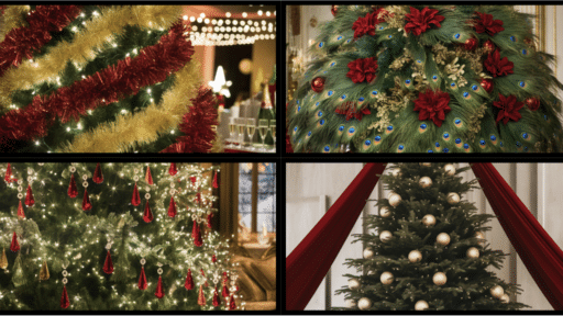 Creative Red and Gold Christmas Tree Ideas to Try This Year